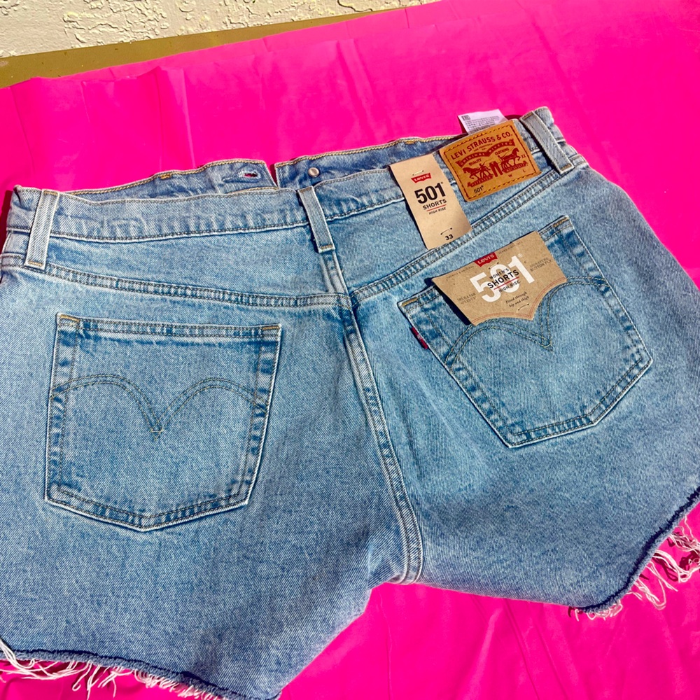 Levi’s shorts size 33 high rise New With Tags - Picture 11 of 13